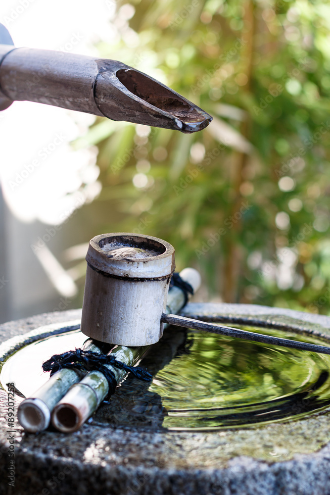 Obraz premium 手水