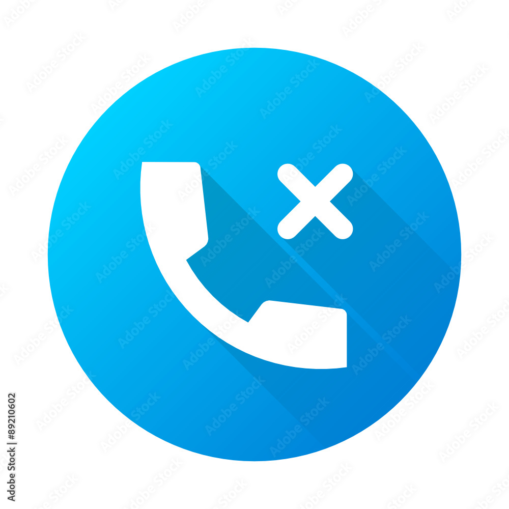 Obraz premium Long -Shadow Web Button