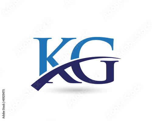 KG Logo Letter Swoosh