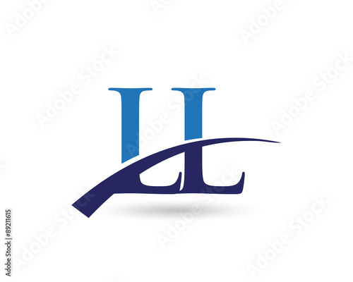 LL Logo Letter Swoosh