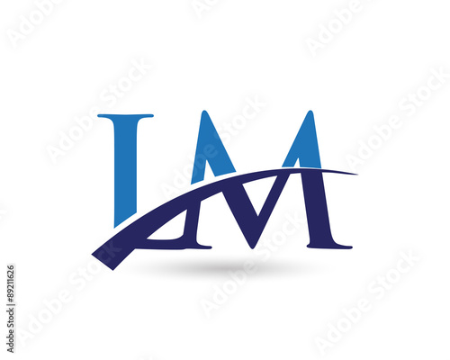 LM Logo Letter Swoosh