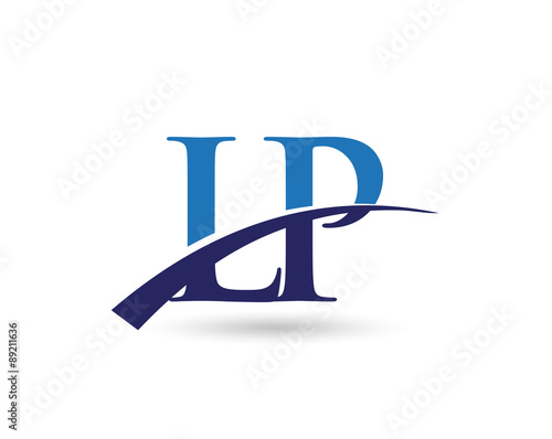 LP Logo Letter Swoosh