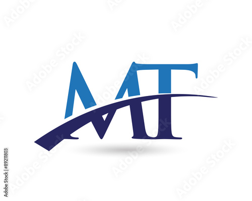 MT Logo Letter Swoosh
