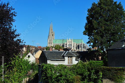 Obraz na płótnie cathédrale de Chartres