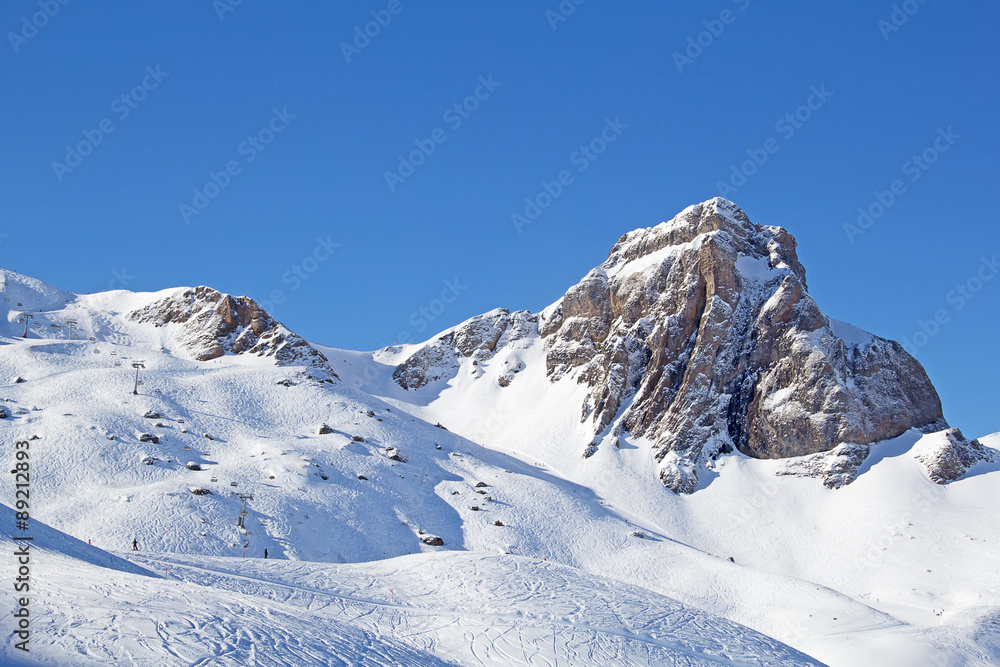 Obraz premium Winter in alps