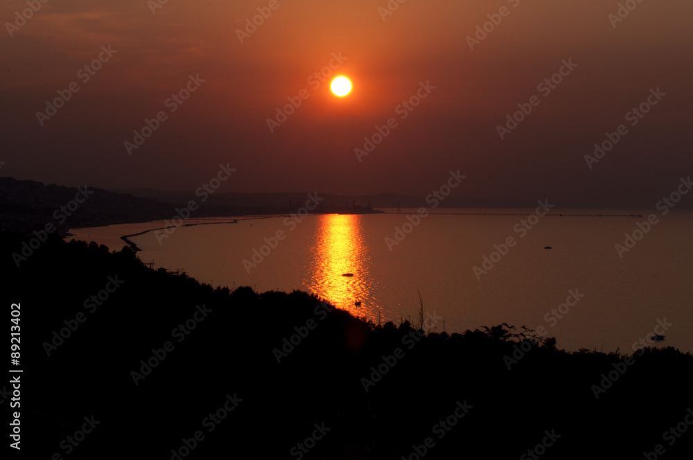 Naklejka premium orizzonte