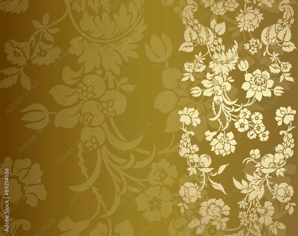 wedding card design, paisley floral pattern , India wedding card design, paisley floral pattern , India