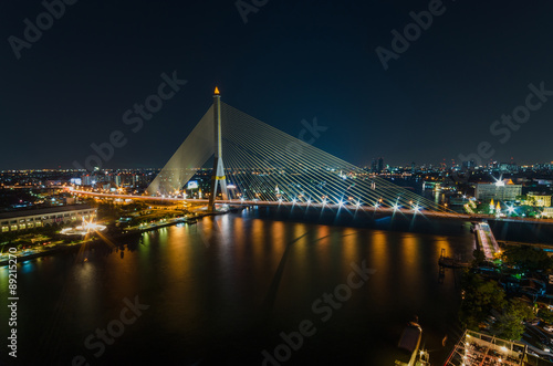The Rama VIII Bridge © highflyingbirds