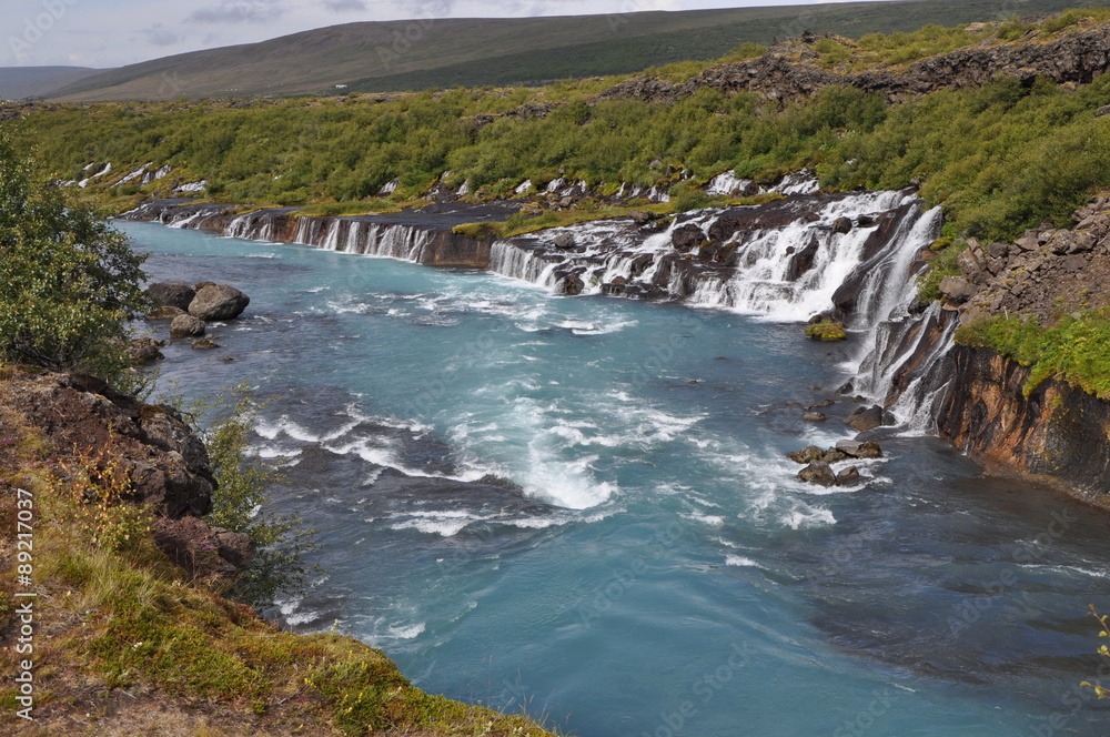 Hraunfossar, Island