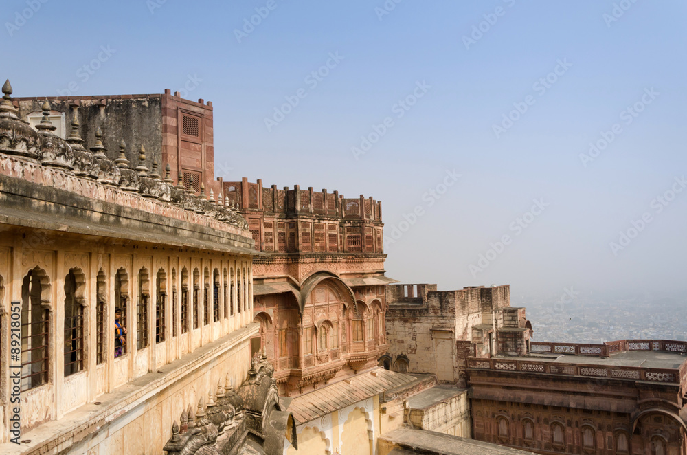 Meherangarh fort in jodhpur, rajasthan