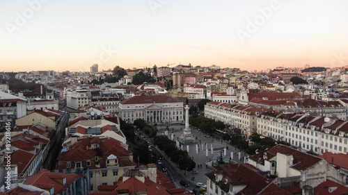 lisbon seen from one of its hills