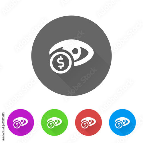 App Icon Long Shadow - 5 Colors