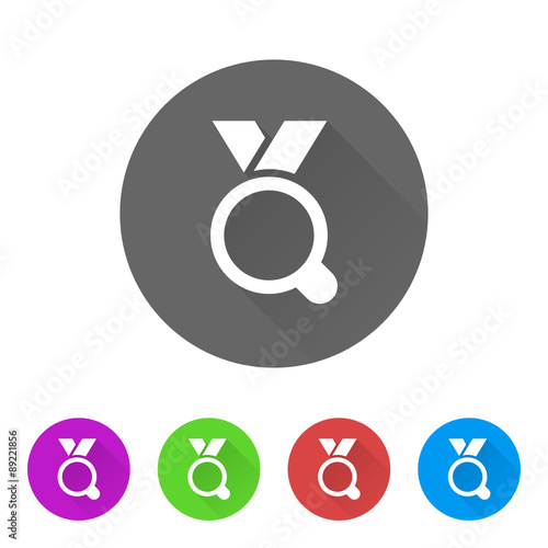 App Icon Long Shadow - 5 Colors