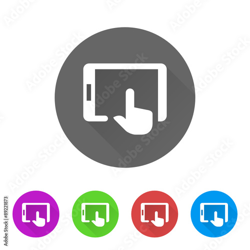 App Icon Long Shadow - 5 Colors