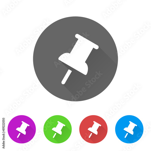 App Icon Long Shadow - 5 Colors