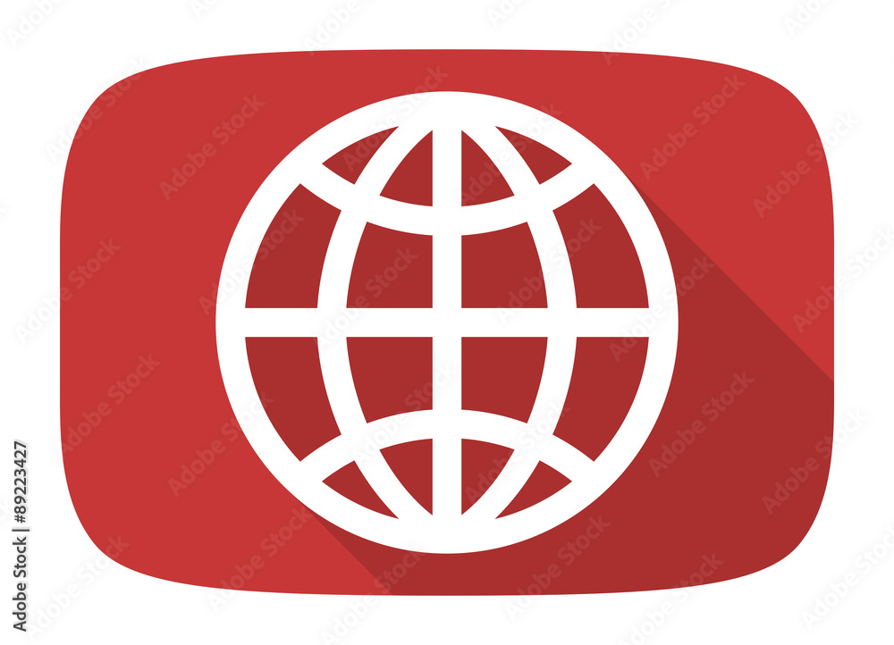 earth flat design modern icon earth flat design modern icon