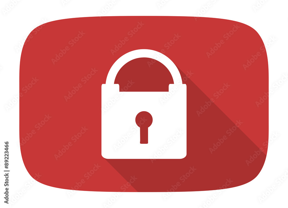 padlock flat design modern icon padlock flat design modern icon