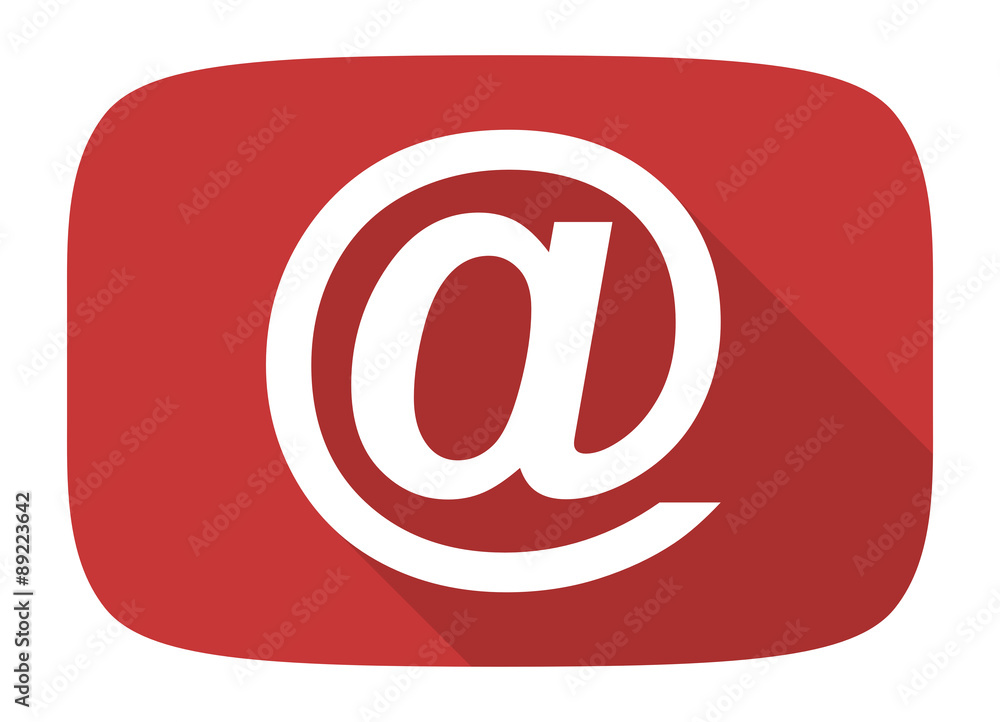 email flat design modern icon email flat design modern icon