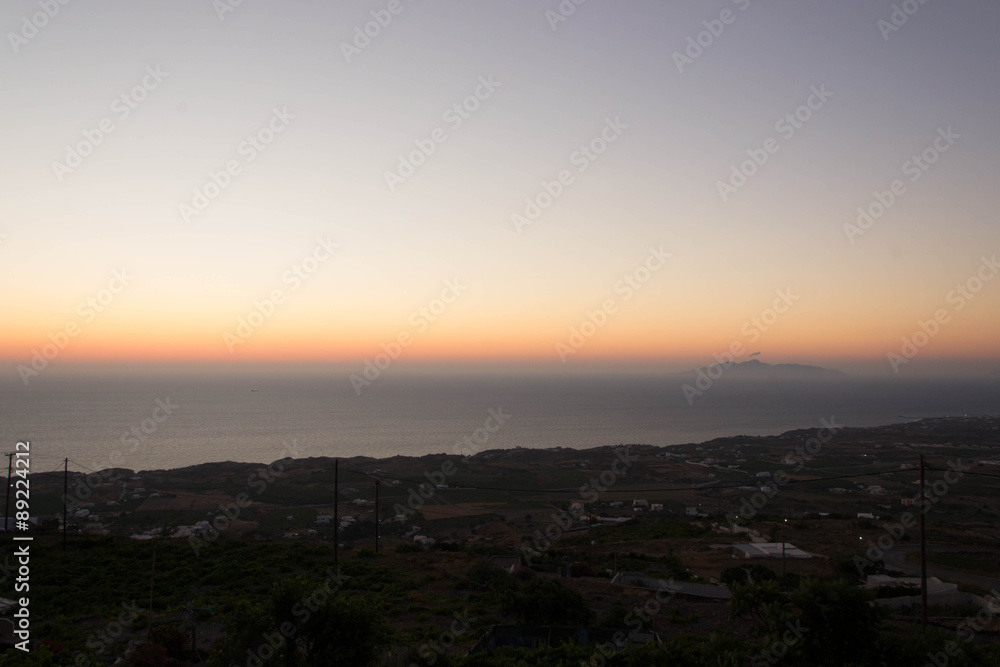 743 - sunset in Santorini