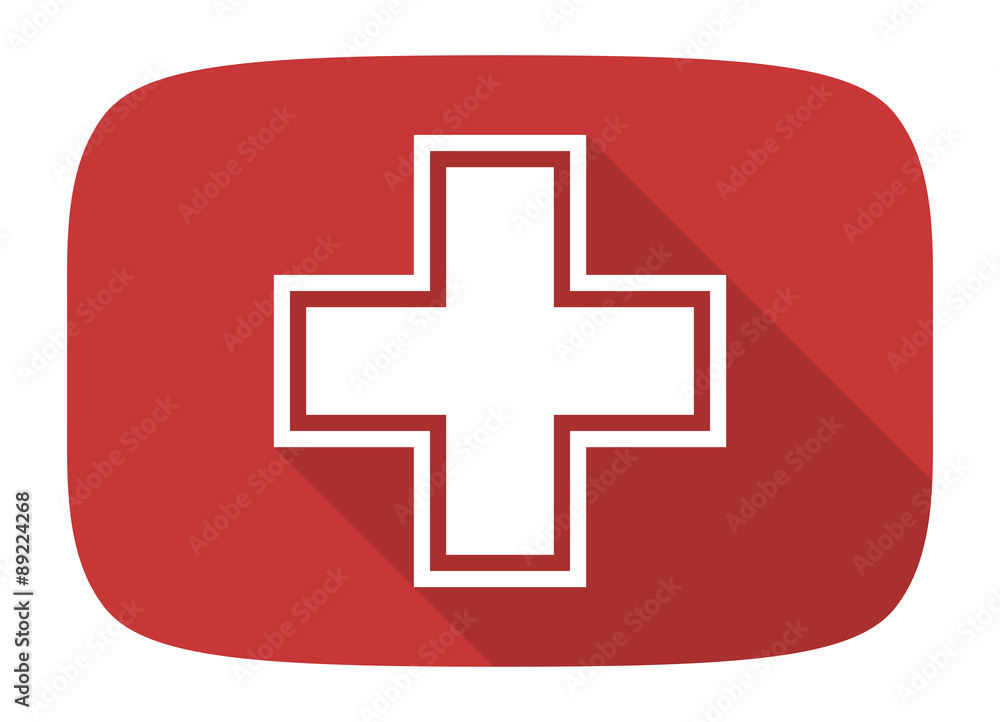 Fototapeta premium pharmacy flat design modern icon