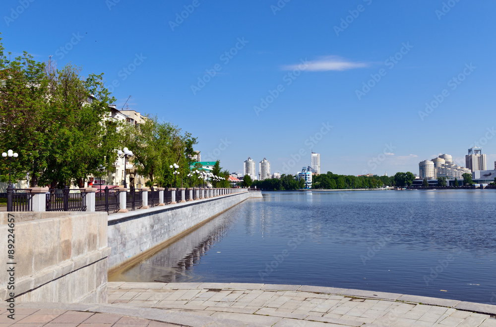 Yekaterinburg  embankment