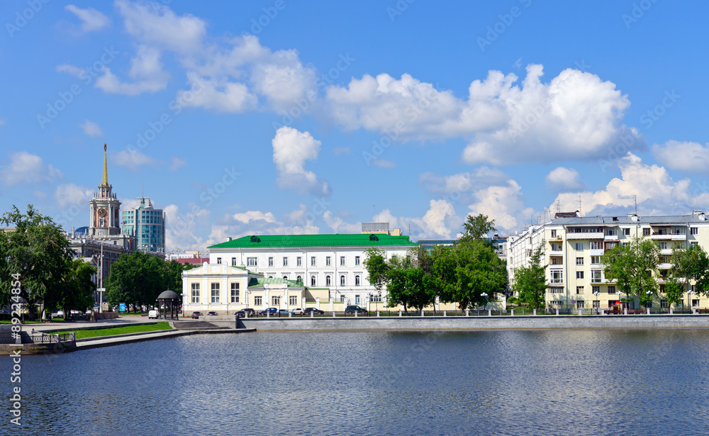 Yekaterinburg  embankment