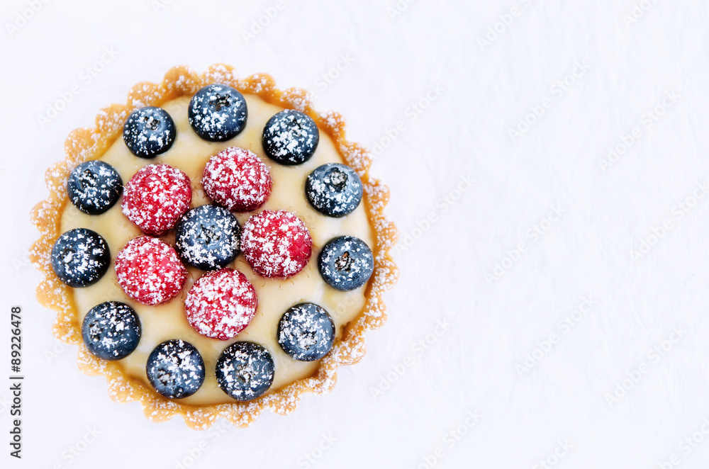 Colourful appetising tart Colourful appetising tart