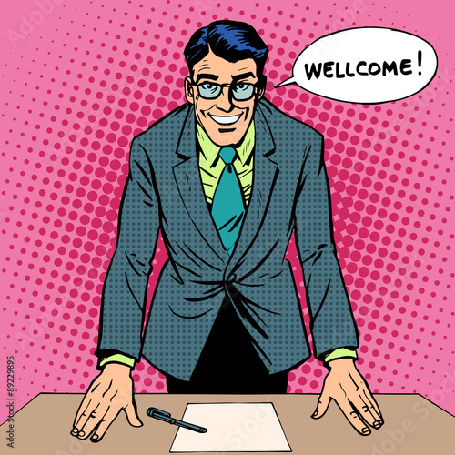 Welcome man