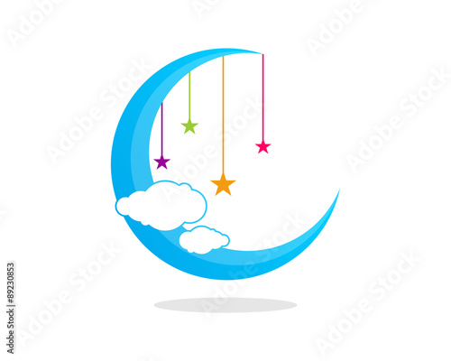 Dream Moon Hanging Star