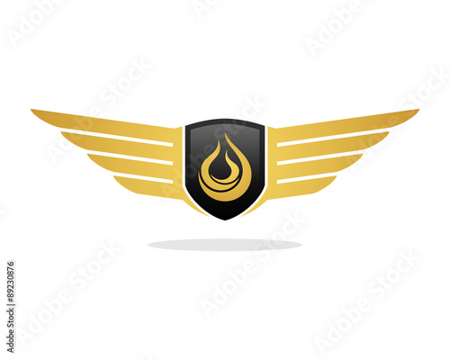 Fire Wings Shield