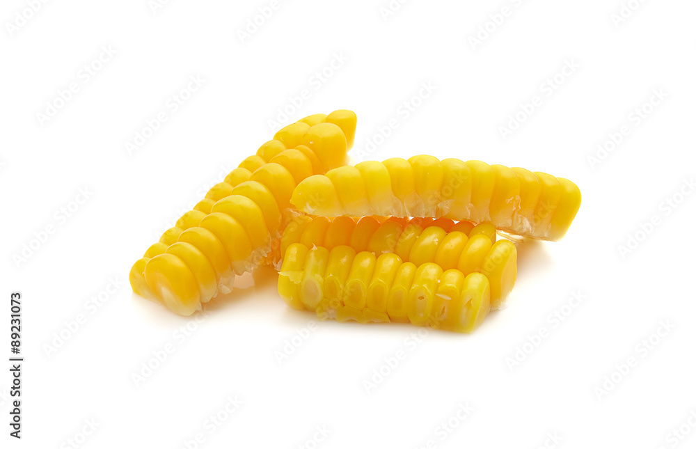 corn isolated on white background corn isolated on white background