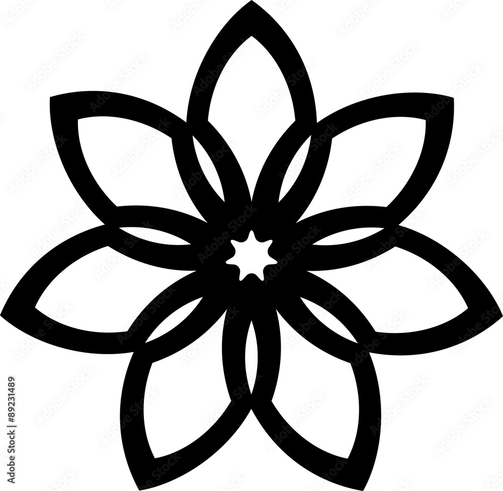 Ornaments Leaf Flower Silhouette Ornaments Leaf Flower Silhouette