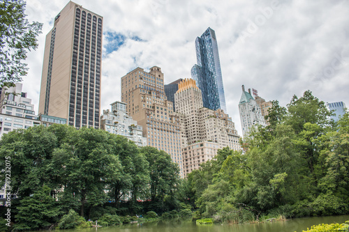 Panoramic View of Manhattan from the Central Park