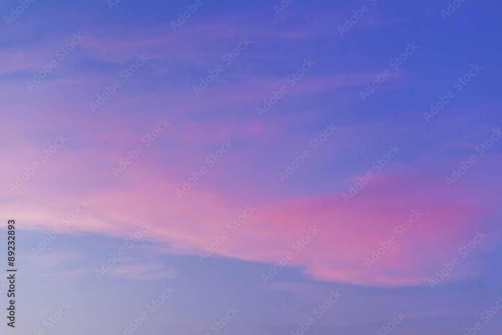 Obraz premium Beautiful sunset
