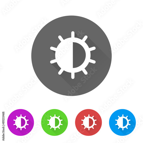 App Icon Long Shadow - 5 Colors