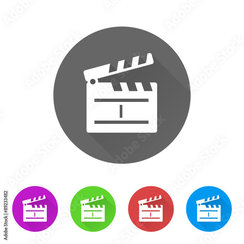 App Icon Long Shadow - 5 Colors