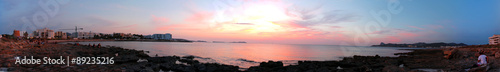 Kumharas Beach Ibiza Sunset