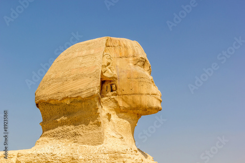 detail of the Sphinx Giza