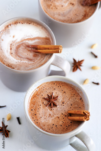 Spiced chai latte