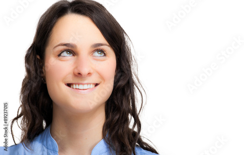 Beautiful young woman in a pensive expression © Minerva Studio