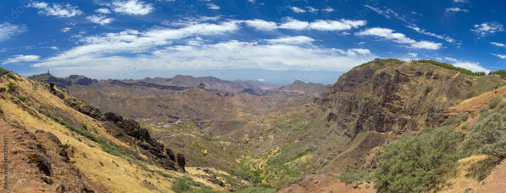 Inland Gran Canaria, Caldera de Tejeda Inland Gran Canaria, Caldera de Tejeda