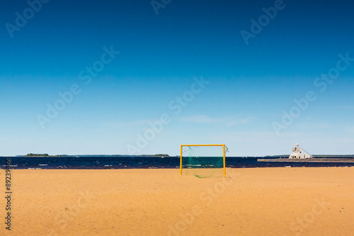 Goal On The Beach photo