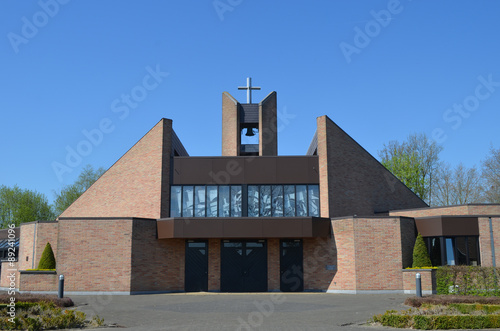 modern church building