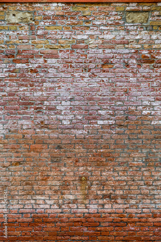 Red brick wall texture