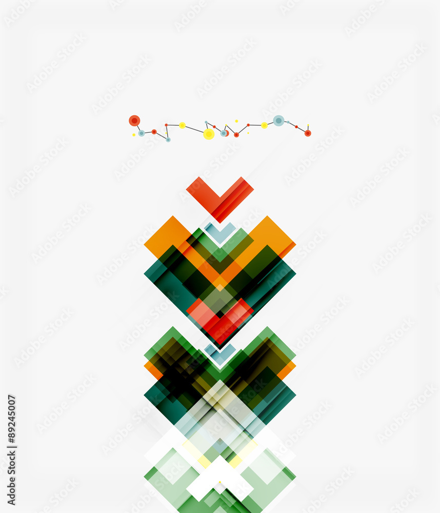 Clean colorful unusual geometric pattern design Clean colorful unusual geometric pattern design