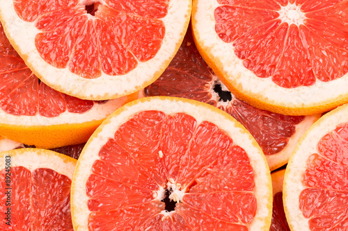 Grapefruit slices