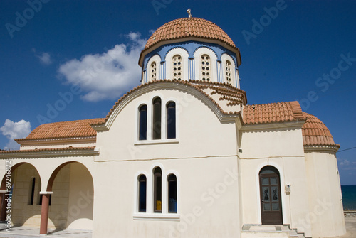 griechisch orthodoxe kirche auf kreta, griechenland