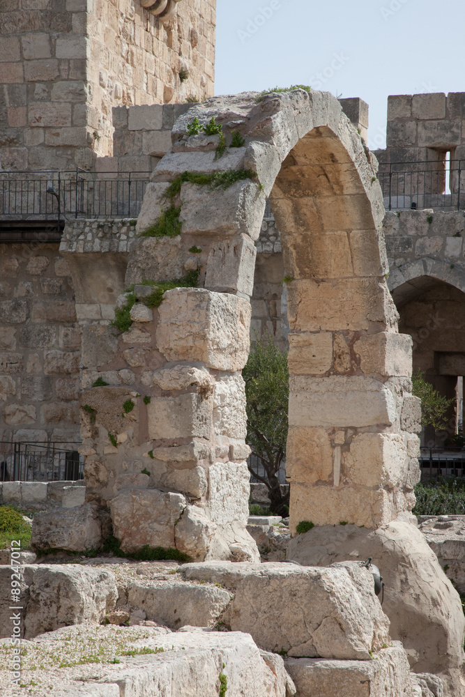 Tower of David in Jerusalem, Israel