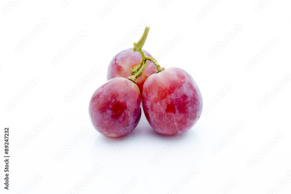 Grape on the white background. Fresh berry. Grape on the white background. Fresh berry.