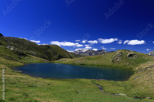 Lac de Bassia à Gèdre Hautes-Pyrénées